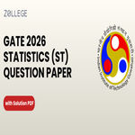 GATE 2026 Statistics (ST) Question Paper with Solutions